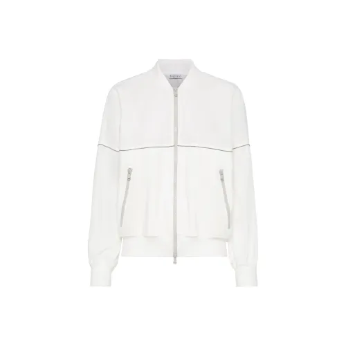 Brunello Cucinelli Белые Женские Куртки