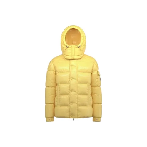 Moncler Пуховик Женские Linen Yellow