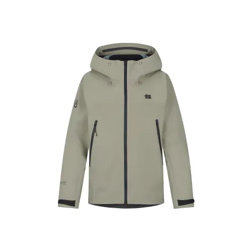 KOLON SPORT Gore Tex 3l Pro Shell Куртки и Пальто Женские Оливково-зеленый