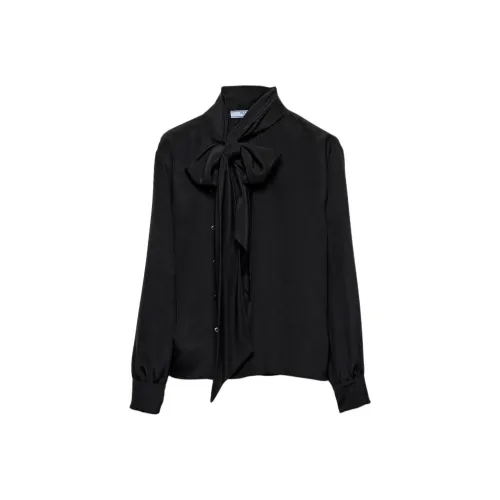 PRADA Черные Женские Рубашки