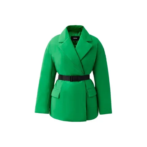 MACKAGE Chlorophyll Зеленый Женские Пуховики