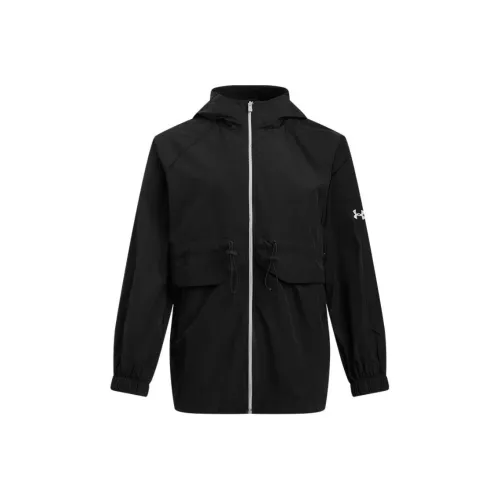 Under Armour Crinkle WVN Куртки Пальто Женские Черный