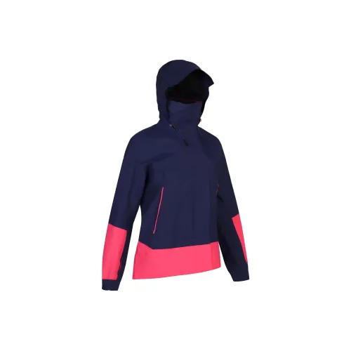 DECATHLON Куртки и пальто женские темно-синие