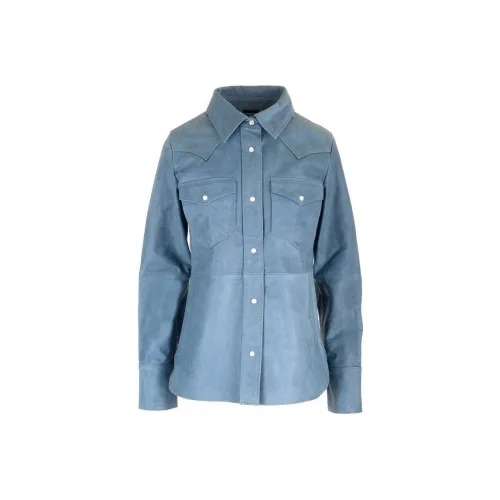 STAND STUDIO Рубашка Женская Синяя