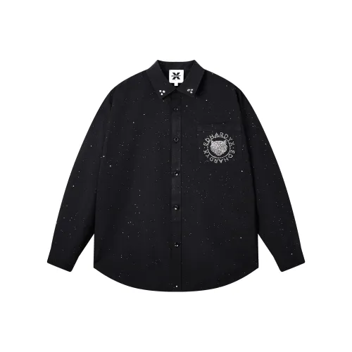 ED HARDY X Черная унисекс рубашка