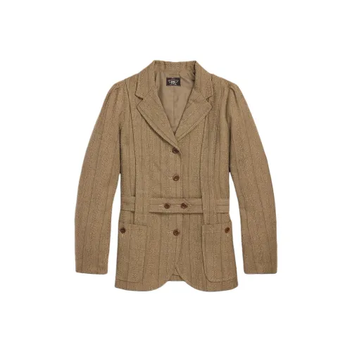 Double RL Куртки и Пальто Женские Коричневый