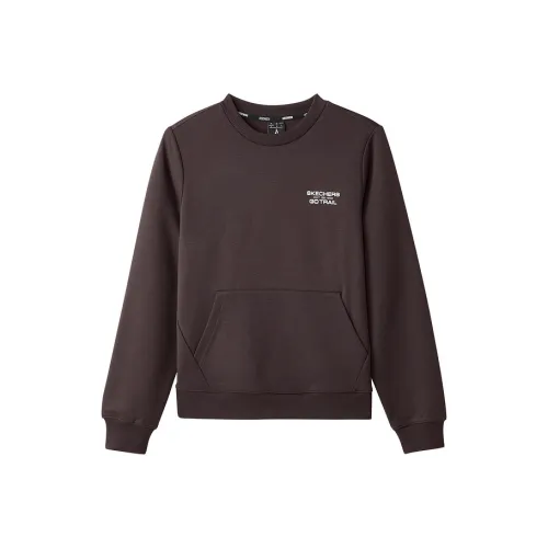 Skechers Mountain and Wild Outdoor Series FW24 Толстовка Женские Какао Ягода