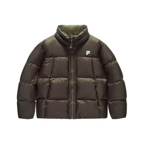 FILA FUSION LIFE Down Jacket Women's Dark Chestnut Brown
