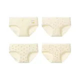 Желтый + Полный принт + Полный принт Сердце + Полный принт Маленький цветок (4 шт)