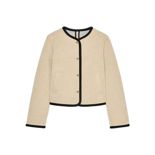 ZARA Бежевые Женские Куртки