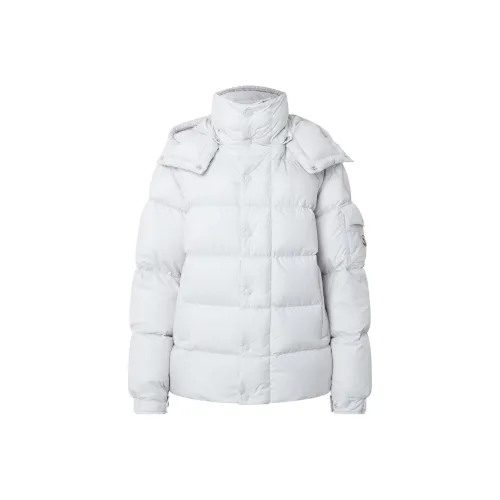 Moncler Maya SERIES Матовый Серый Белый Женские Пуховики