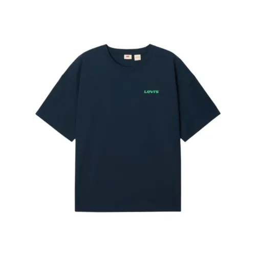 Levis Темно-синие мужские футболки