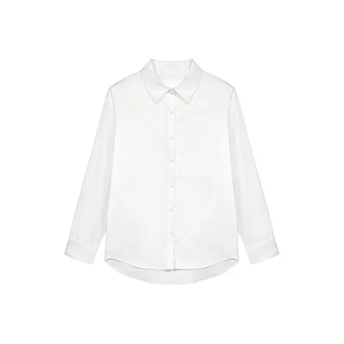 DOSOHEB Белая унисекс рубашка