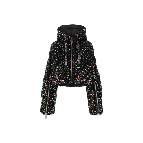 KHRISJOY Пуховик Женский Черный