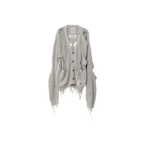 Maison Mihara Yasuhiro SS24 Трикотаж Женский Серый