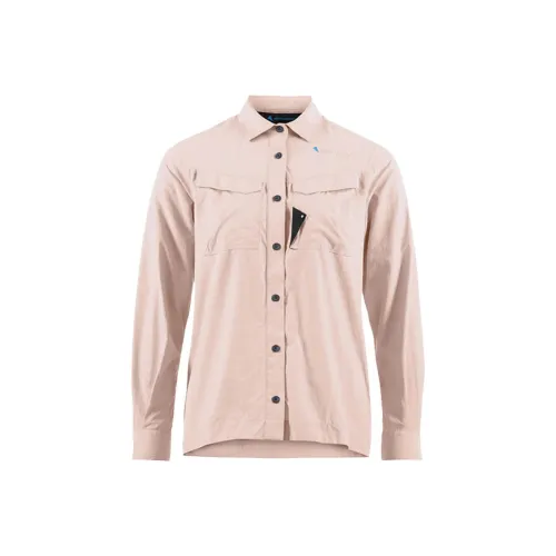 Klattermusen Syn Рубашка Женская Розовая