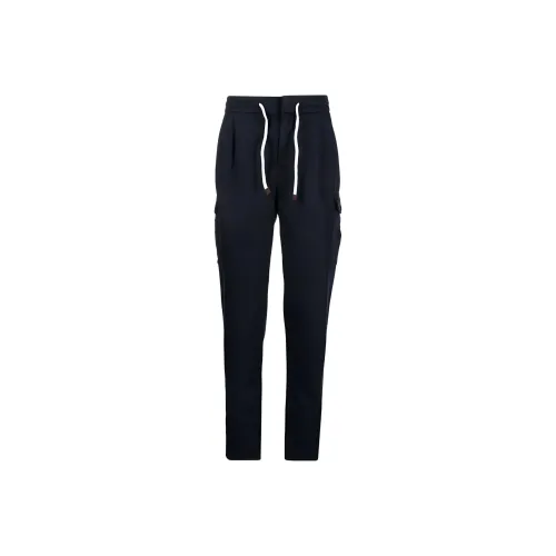 BRUNELLO CUCINELLI Черные Мужские Повседневные Штаны