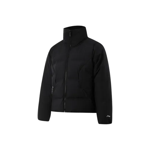 Пуховик с подкладкой женский черный