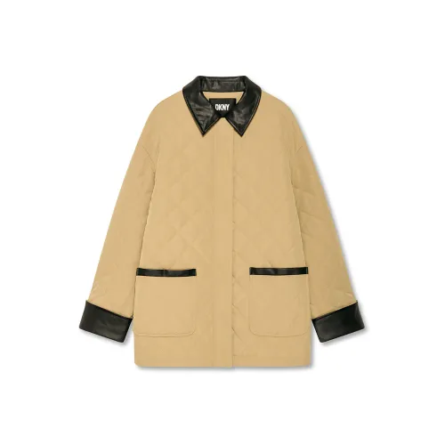 DKNY FW24 Куртка Женская Светло-Коричневая