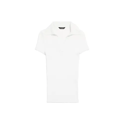 Balenciaga Поло Облегающий крой Женское Белое