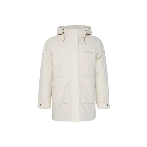 Columbia совместный бренд Жемчужный FIELDS Пуховик Женская Белая