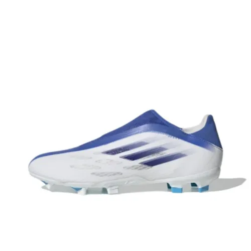 Adidas X Speedflow.3 Slip-Resistant Abrasion-Resistant Football Cleats Unisex White Blue Adidas X Speedflow.3 Противоскользящие Износостойкие Футбольные бутсы Унисекс Белый Синий