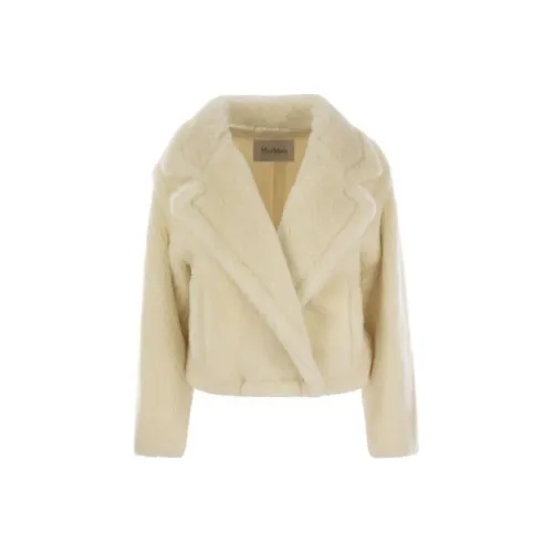 MaxMara Куртки и Пальто Женские Экрю