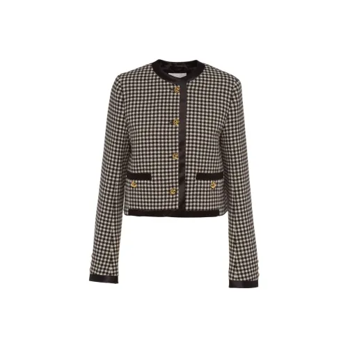 MIU MIU Куртка Женская Черно-Белая