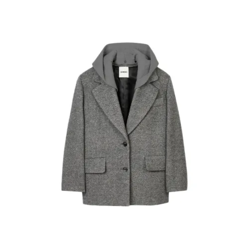 SANDRO Серые Женские Куртки