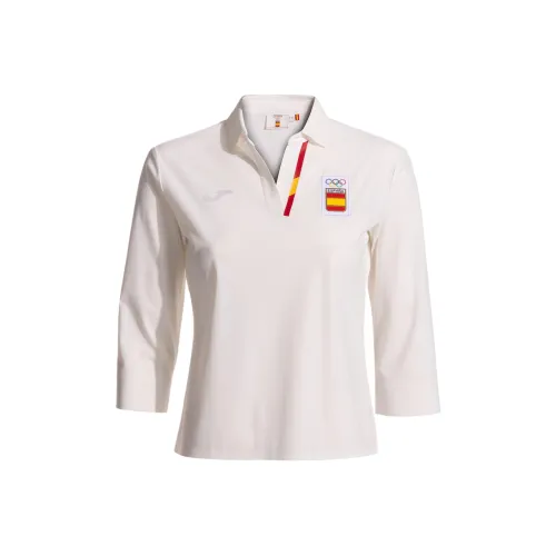 Joma Белое Женское Поло