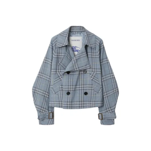 Burberry SS25 Куртки и Пальто Женские Синие