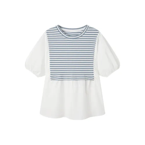 Pit Рубашка Женская Синие Белые Полоски