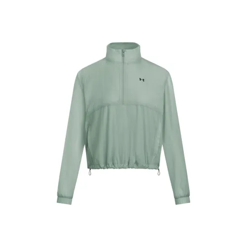 Under Armour Rival Куртки и Пальто Женские Лаймово-зеленый