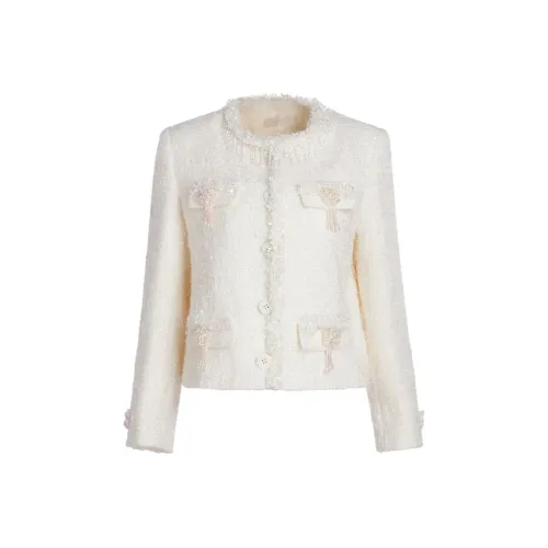 CHICCO MAO Куртки Пальто Женские Экрю