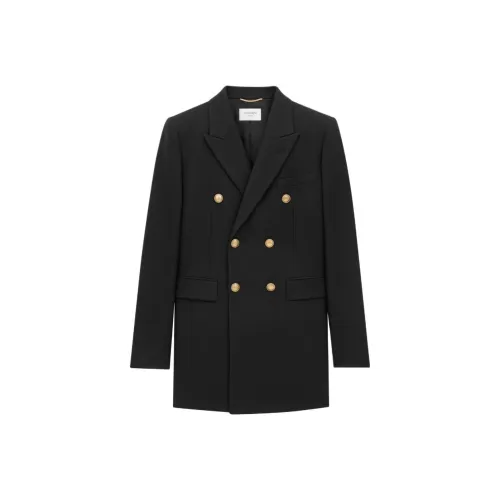 SAINT LAURENT Куртки и Пальто Женские Черные