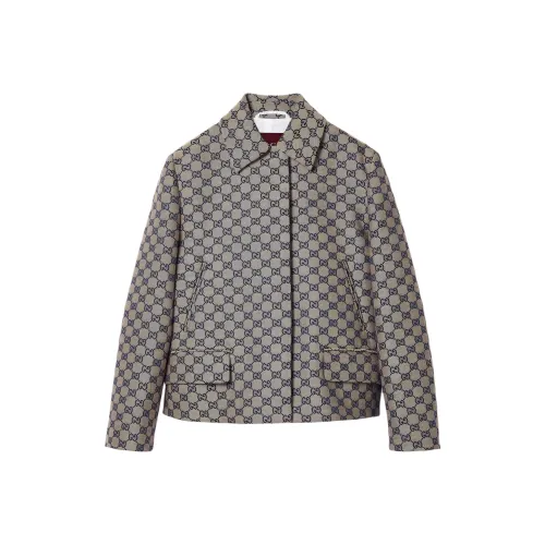GUCCI SS24 Куртки и Пальто Женские Бежевые