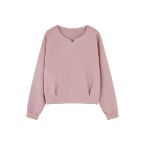 Mo Han Yi Mei Свитшот Женский Розовый