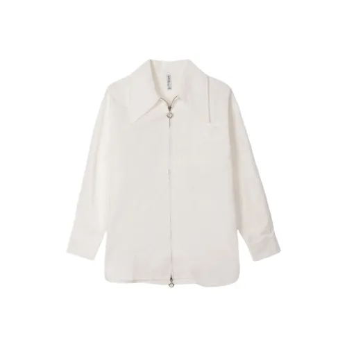 FAWENXIANGZI Рубашка Женская Белая
