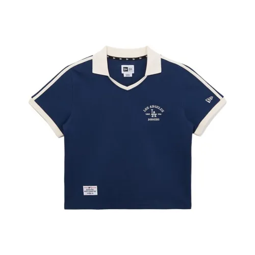 NEW ERA Los Angeles Dodgers Темно-синий Женское Поло