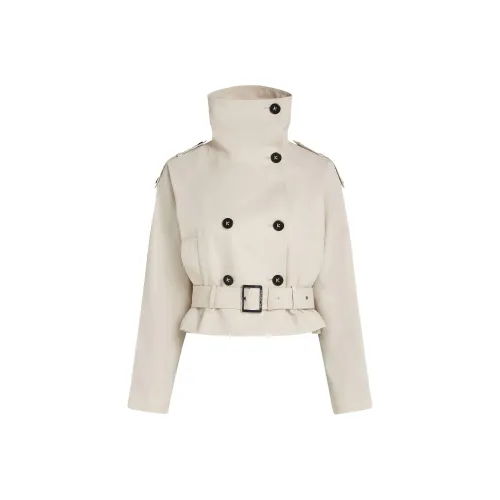 KARL LAGERFELD SS25 Куртки и Пальто Женские Светлый Бежевый