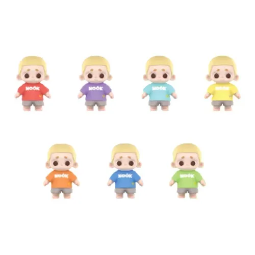 52TOYS NOOK TRANSFORM В MINI NOOK И Формируйте Радужная Команда Слепые Коробки Один Mystery Коробка Целая Коробка 7 шт