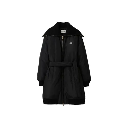 MIU MIU Черные Женские Пуховики