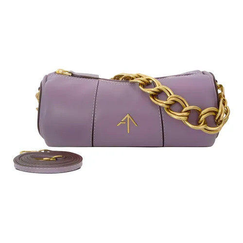 Manu Atelier Коровья кожа Портативная сумка через плечо сумка на плечо женская фиолетовая