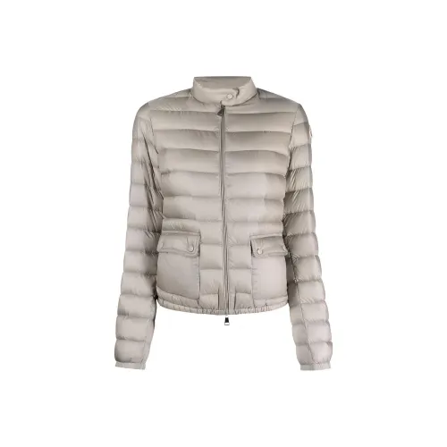 Moncler Lans Series Пуховик Пальто Женское Серое