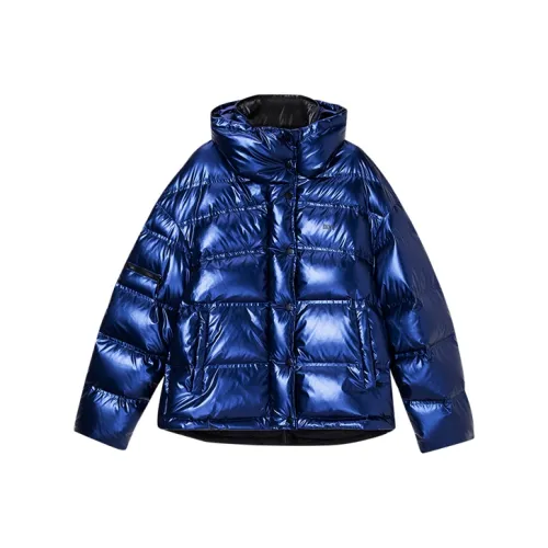 DKNY Металлический Синий Женские Пуховики
