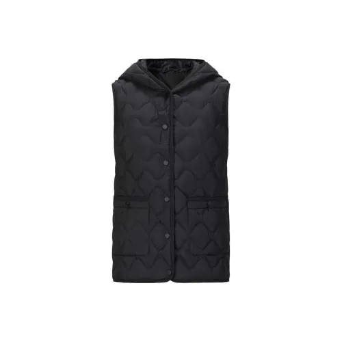 JZ. ANNAKRO Пуховик Женские Черный