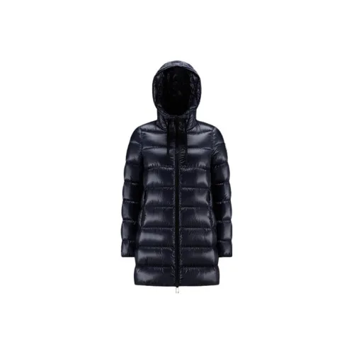Moncler Suyen Series Пуховик Женские Midnight Blue