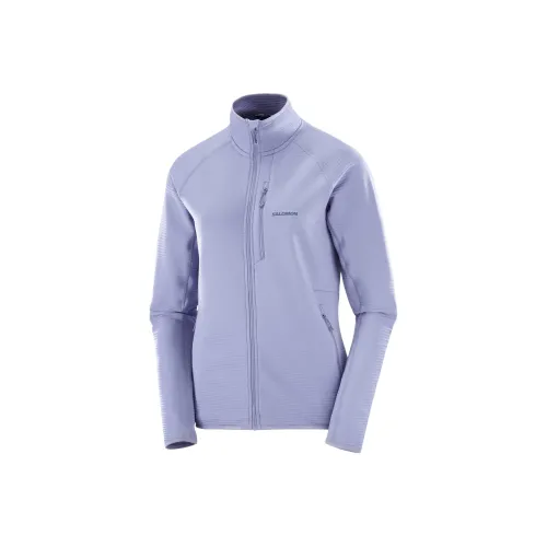 SALOMON Куртки и Пальто Женские Синий Гранит