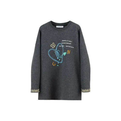 NancyCavally Толстовка Женская Фотиния Серый