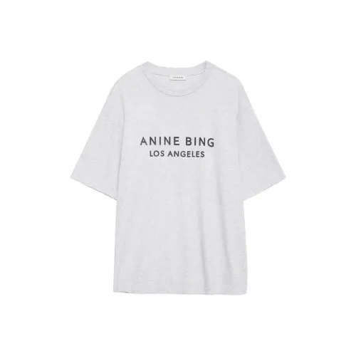 Anine Bing T-рубашка женская серая